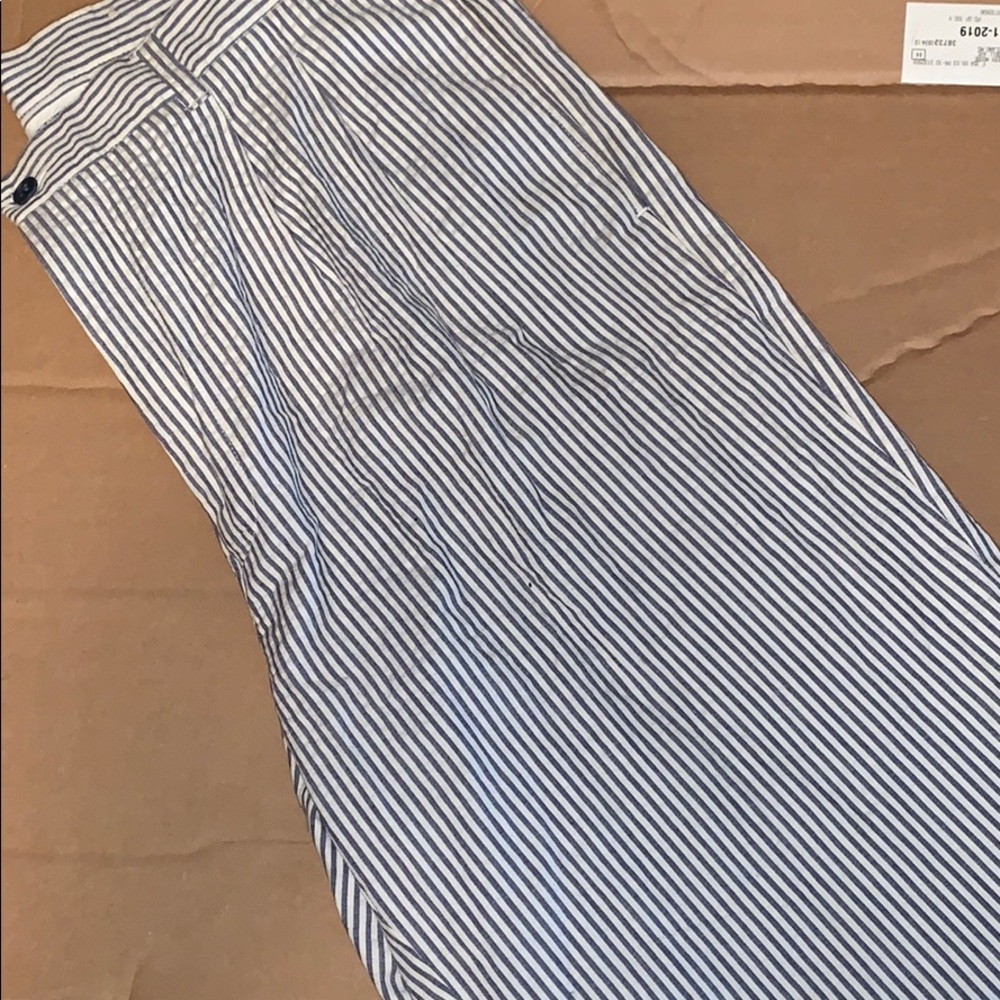 Seersucker Long Pants